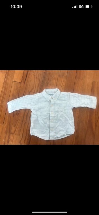 Chemise carreaux Ralph Lauren 9 mois