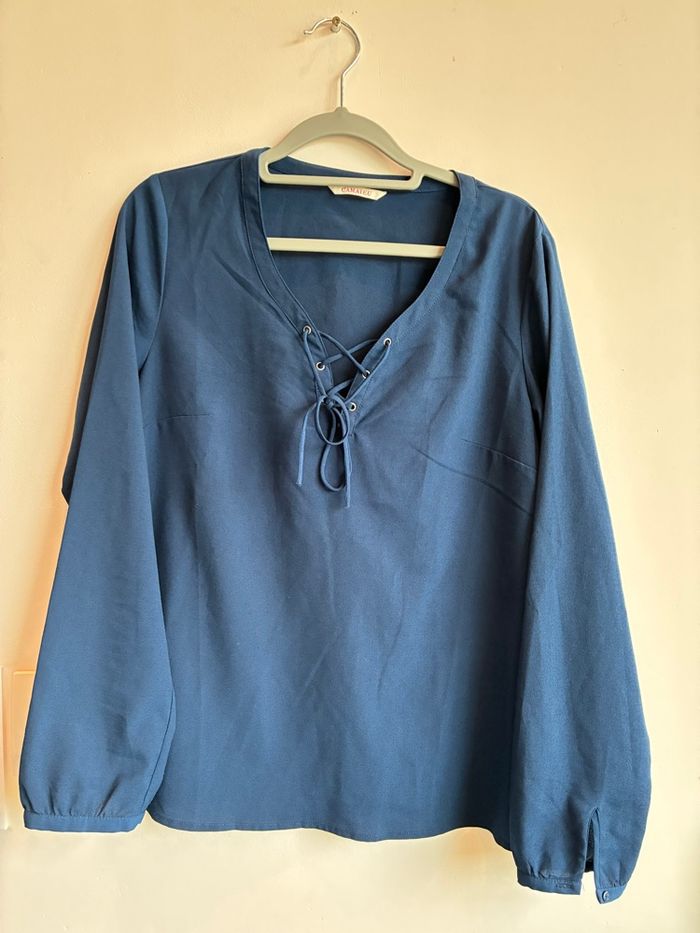 Blouse manches longues été femme - photo numéro 2