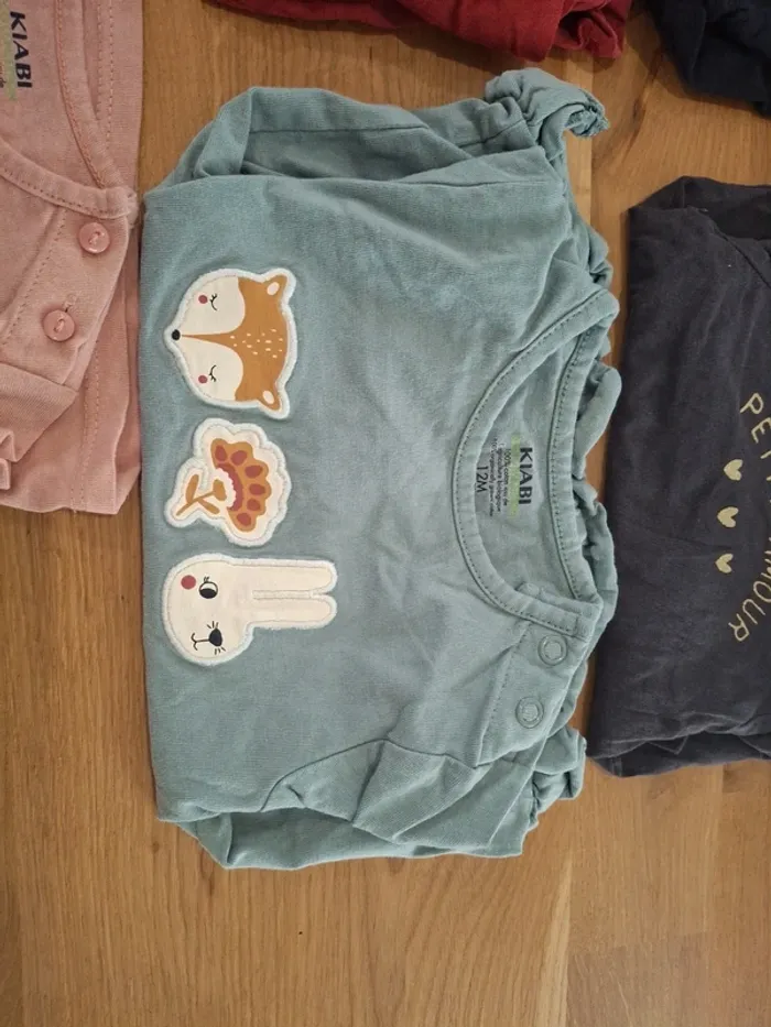 Lot de 7 tee shirts manches longues - photo numéro 2