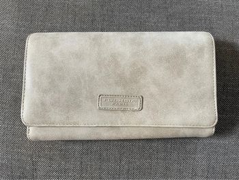 Portefeuille gris - Fuchsia Paris