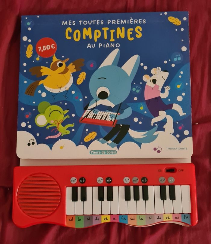 Mes toutes premières comptines au puano