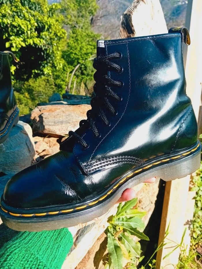 Dr. Martens noir made in England 🇬🇧 uk7 40 - photo numéro 4