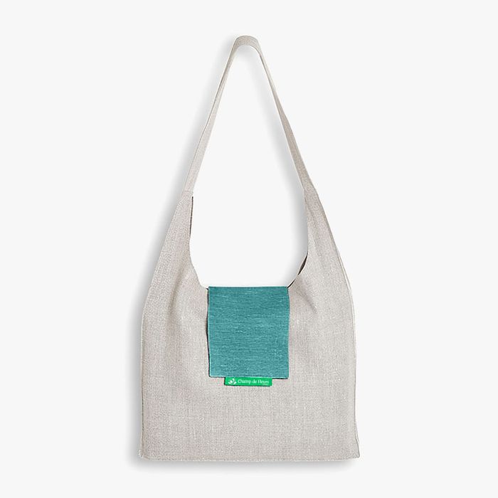 Bioloka Sac de transport Naturel / Turquoise NEUF