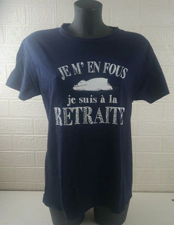Tee-shirt humoristique taille M