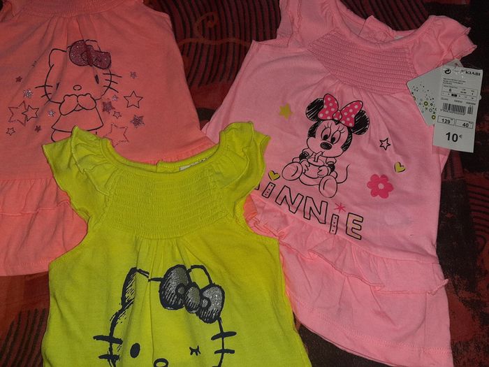 Lot de 3 robes disney 6mois - photo numéro 2