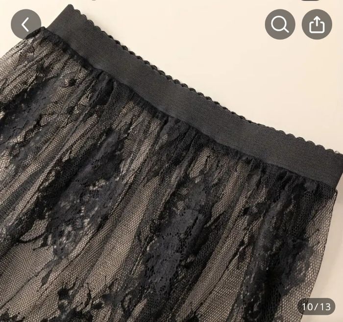 Jupe en tulle Gothique, noir - Taille  : 36 38 et 40 - photo numéro 2