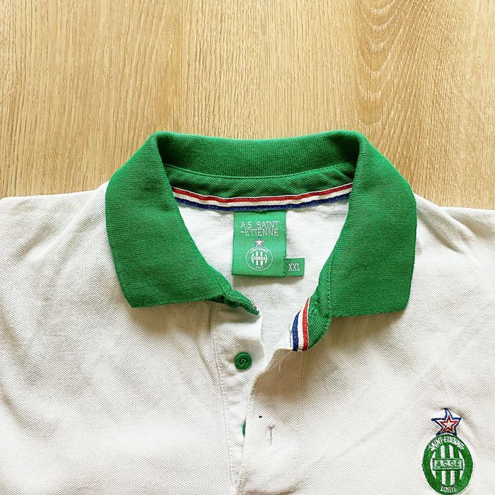 AS Saint-Etienne Football Polo Homme Boutique Officielle des Verts Exclusive ASSE (Taille XXL) - photo numéro 2