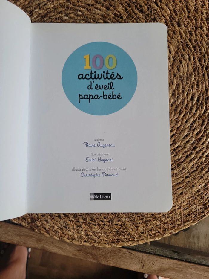 100 activités d eveil papa-bebe. Neuf - photo numéro 4