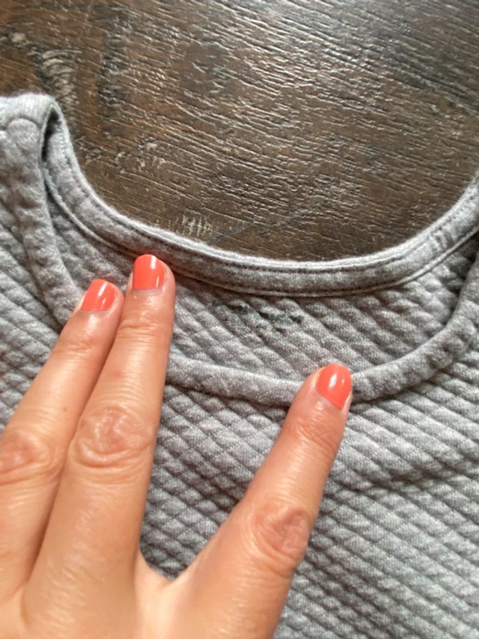 Pull style boléro vertbaudet 3 ans gris - photo numéro 2