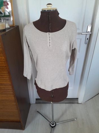 Top manche 3/4 avec agrafes Lauren Ralph Lauren grand s