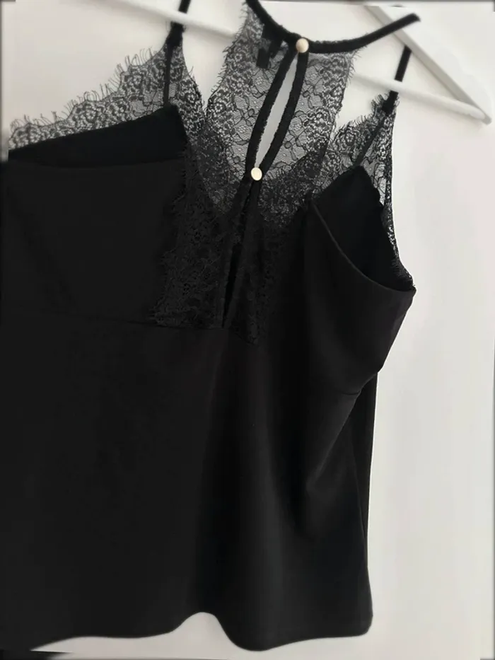 Débardeur chic noir vero moda taille S - neuf - photo numéro 6