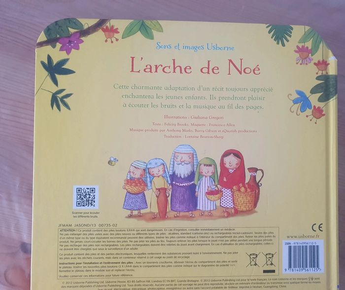 Livre sonore L'arche de Noe - photo numéro 4
