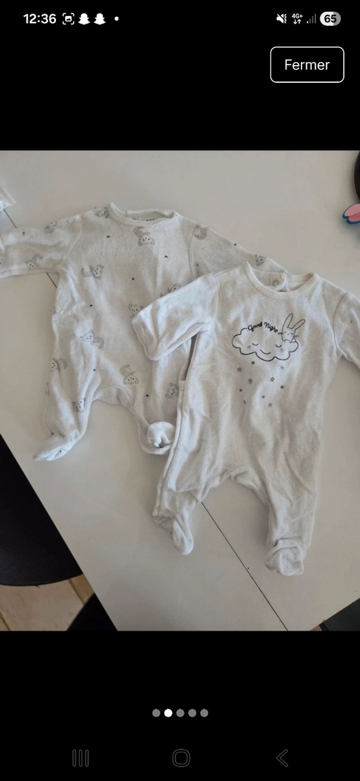 Lot pyjamas - photo numéro 2