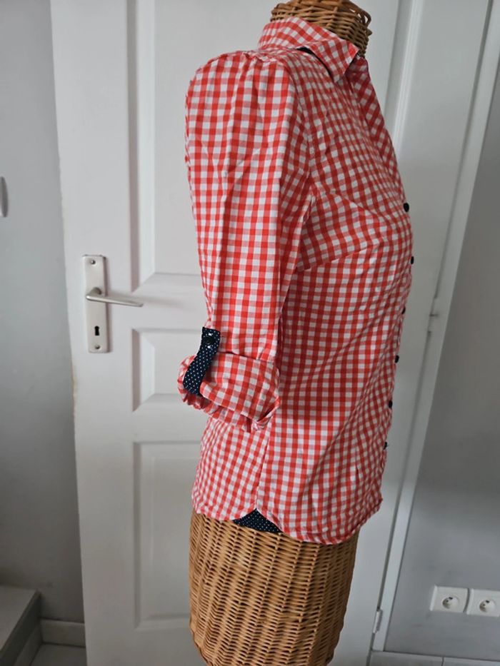 Chemisier femme manches 3/4 cache cache taille M u45 - photo numéro 8