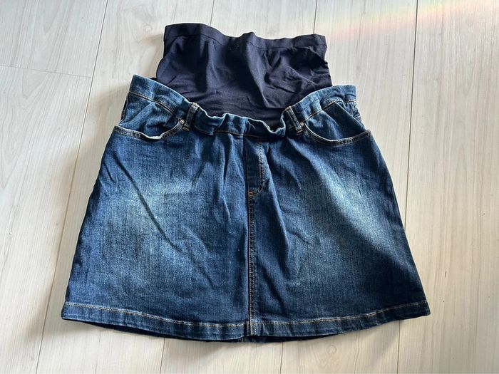 Jupe en jean grossesse Envie de Fraise T. 40