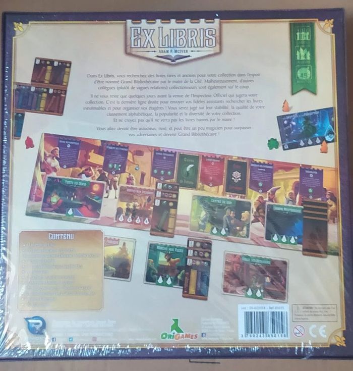 Ex Libris - Jeu de société sous emballage - Prix Ferme - photo numéro 2