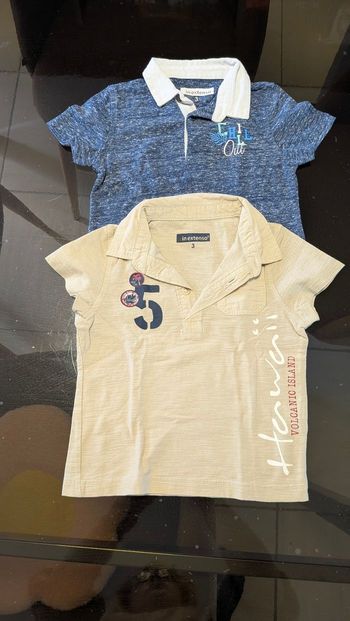 Lot de 2 polos manches courtes garçon 