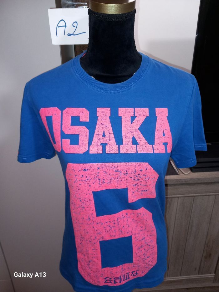 T-shirt Superdry Osaka 6 - Style Vintage - photo numéro 1