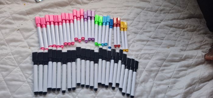 Lots des 50 pièces feutre Effacable  26 - photo numéro 2