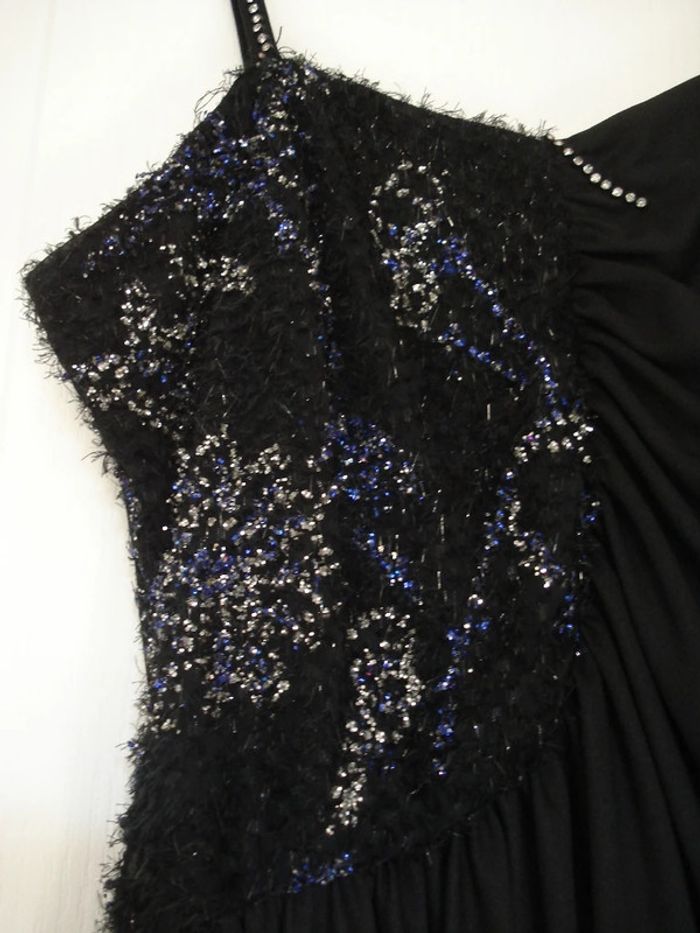 Robe drapée fête/cérémonie - Taille S