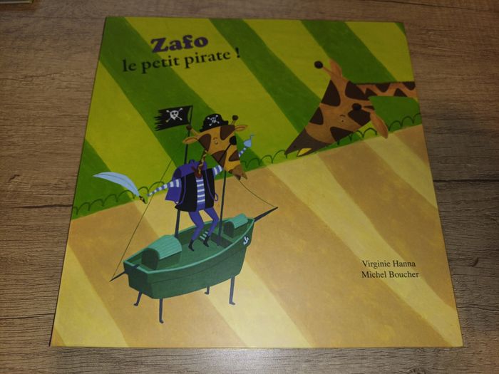 Zafo le petit pirate! Par Virginie Hanna