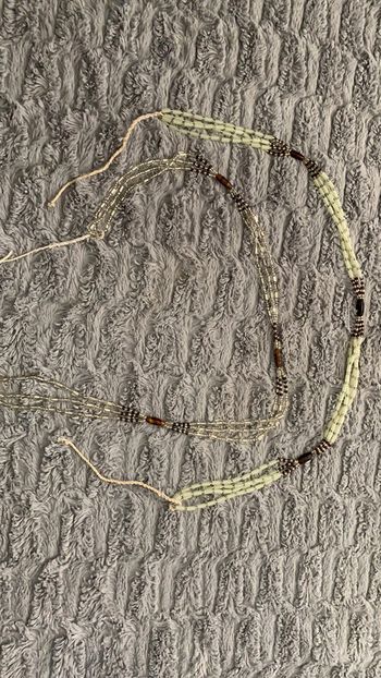 Lot de 2 ceintures en perles