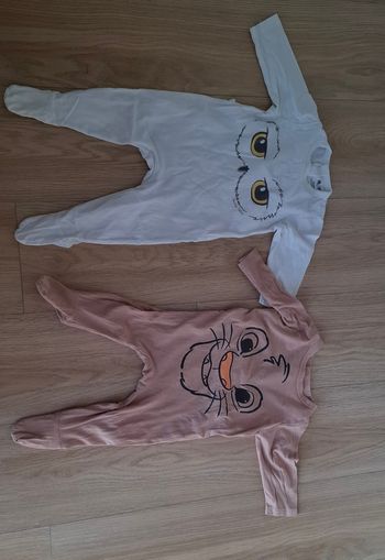 Lot de 2 pyjamas manches longues