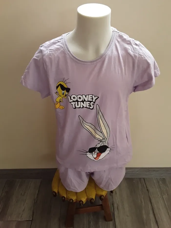 Pyjashort Looney Tunes 8/10 ans (134/140 cm)