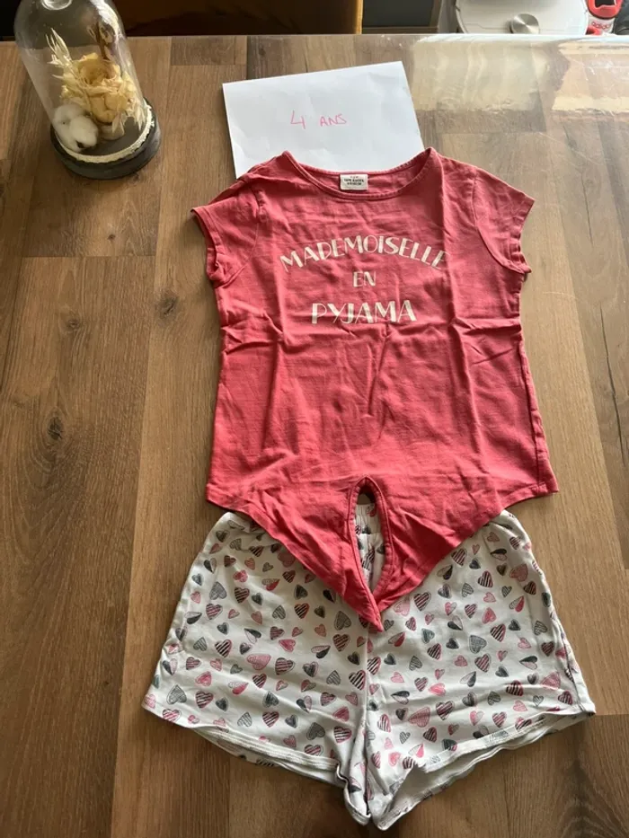 Pyjama short - 4 ans