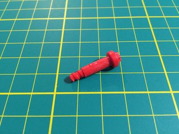 Axe roue rouge 30054562 pièce détachée Playmobil 9225 Porsche 911 GT3 Cup #A60