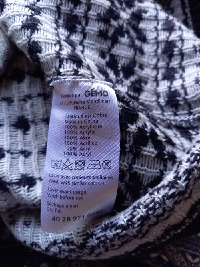 Robe en laine acrylique Gémo 36 - photo numéro 6