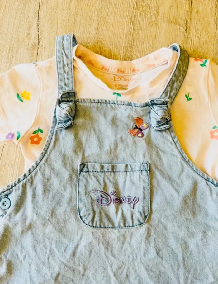 Tee-shirts et robe bébé fille Disney by primark - photo numéro 2