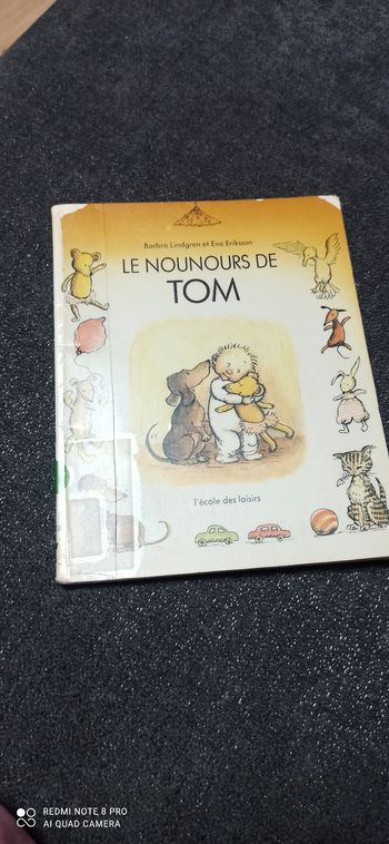 Livre le nounours de tom