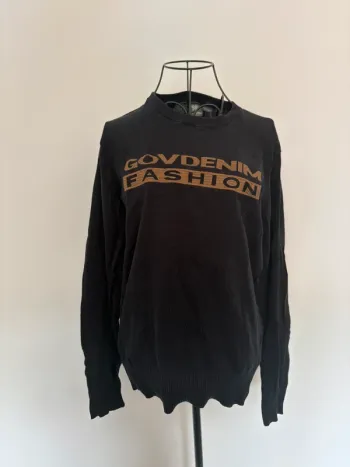 Pull gov denim- Taille L