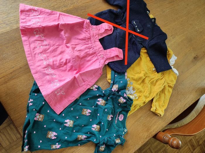 Robe bébé fille 1mois - photo numéro 2