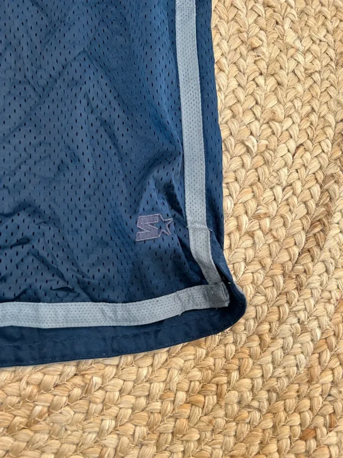 Short Homme Starter Marine et Gris Taille M | Très Bon État #BS1915 - photo numéro 4