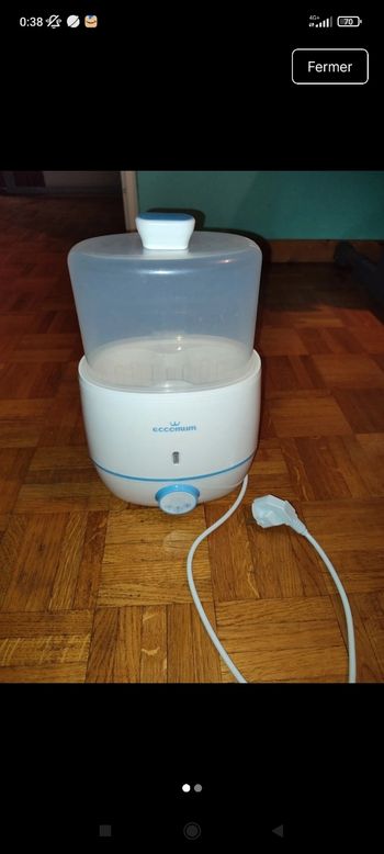 Chauffe biberon eccomum