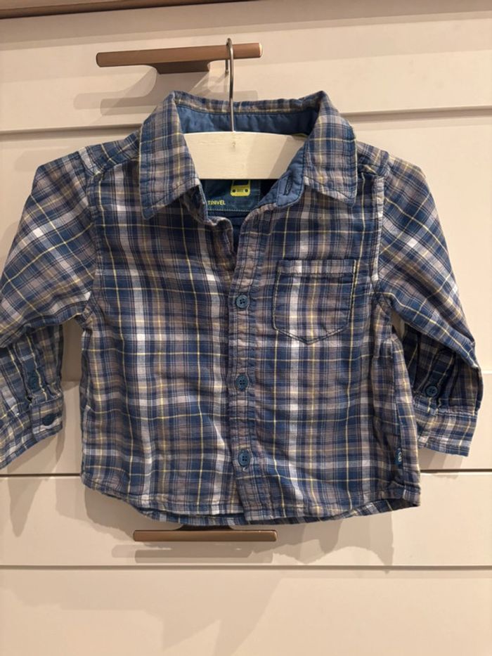 Lot de 2 chemises manches longues Obaibi - photo numéro 2