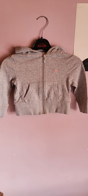 Gilet à capuche 