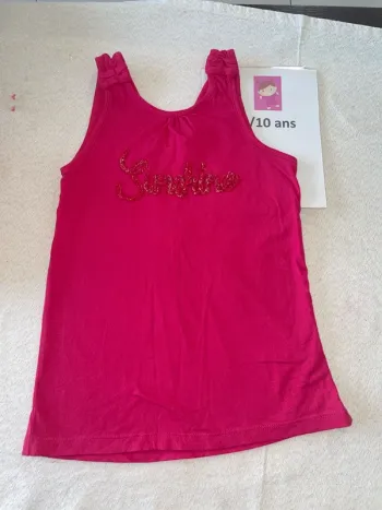 T-shirt tape-à-l’œil 10 ans