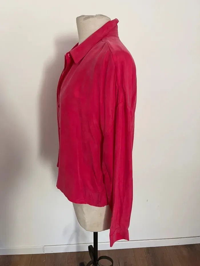 Superbe chemise fluide rose Promod 🌸 M 38 40 - photo numéro 4