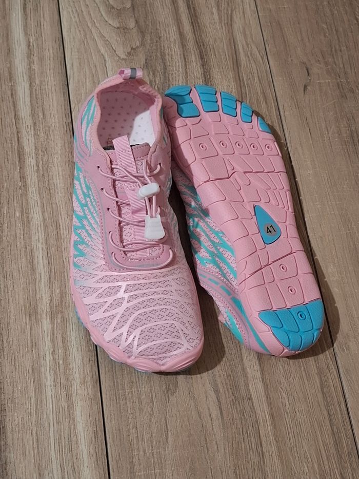 Chaussure femme aquatique sport finesse rose - photo numéro 2