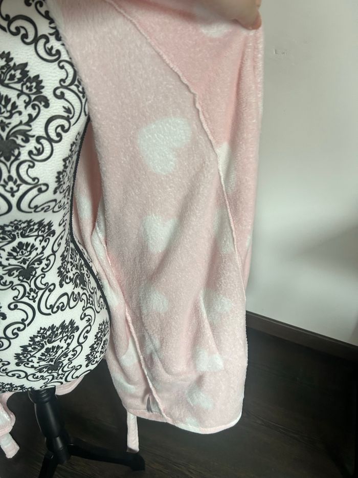 Peignoir Primark taille 40-42 rose et blanc - photo numéro 4