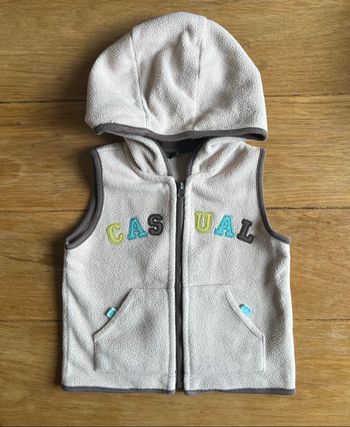 Gilet sans manches 18 mois