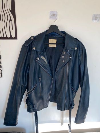 Manteau en cuir
