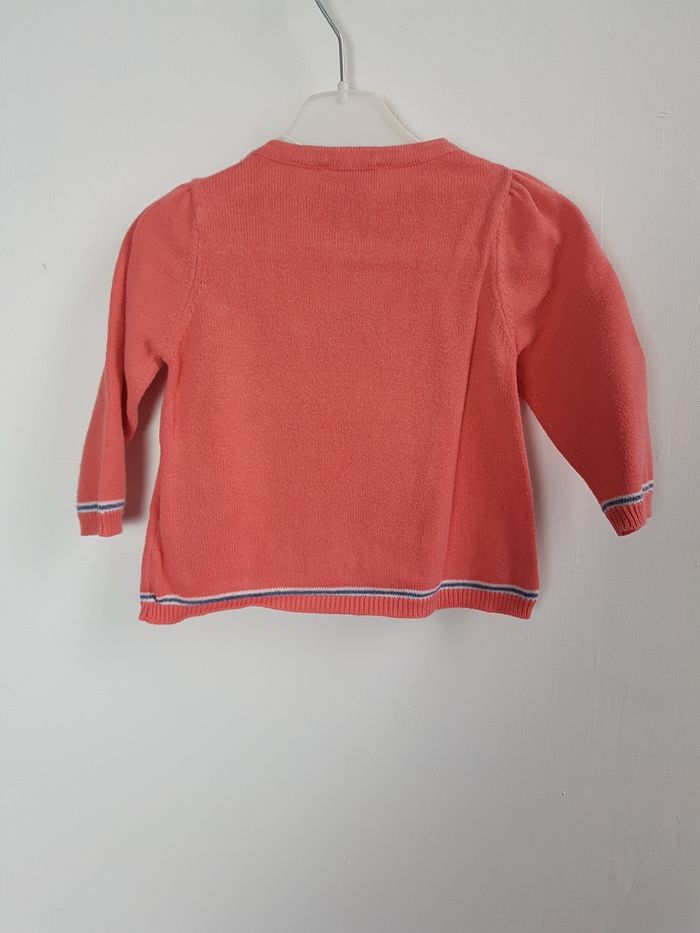 Pull rose Cyrillus 6 mois - photo numéro 3