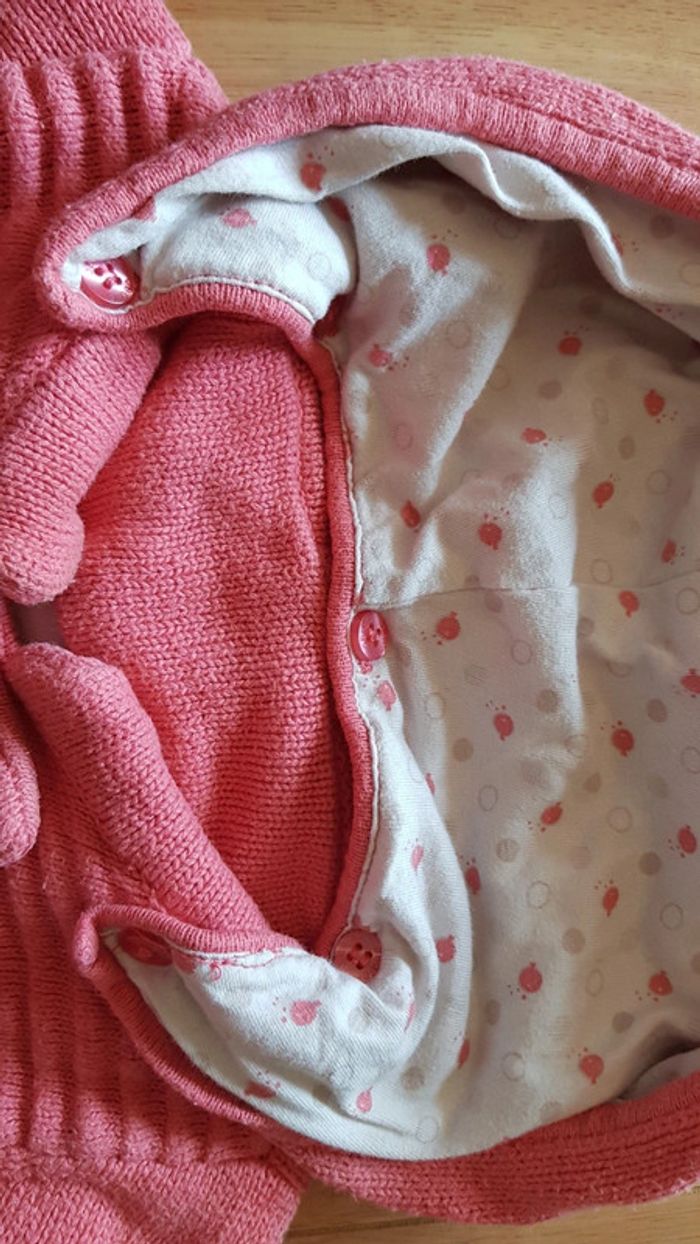 Gilet à capuche 9 mois - photo numéro 2