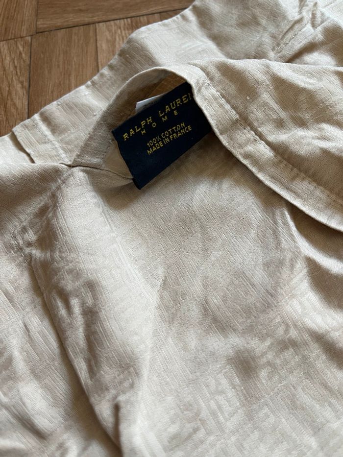 Taie housse oreiller 65x45cm vintage Ralph Lauren - photo numéro 2