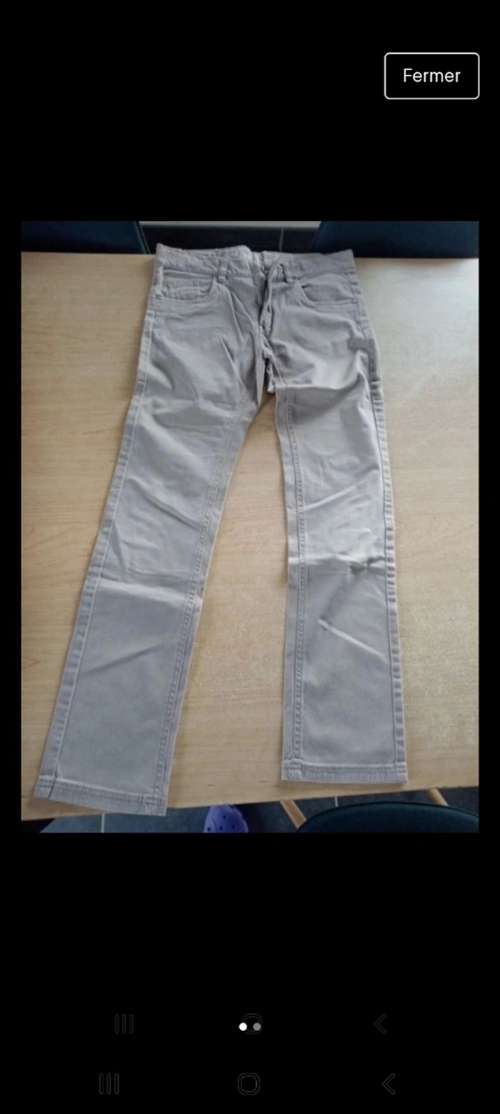 Pantalon gris Lisa Rose