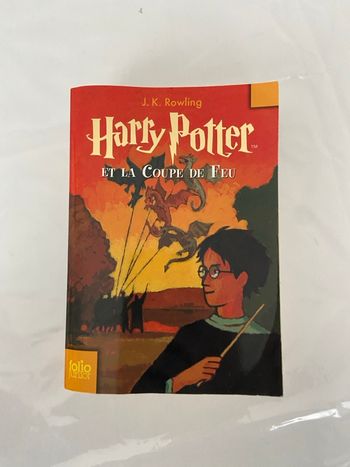 Livre Harry Potter et la coupe de feu Folio Édition
